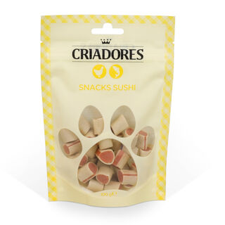 Criadores Sushi de Frango e Peixe para cães 